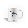 Caneca em Cerâmica - - Super-herói Ficcional Vision - 30cl - Compatível com máquina de lavar louça - Branco