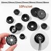 10pcs/set Plastic Cable Hole Cover Furniture Dust Plug Buckle Office Computer Table Grommet Wire Passing Line Outlet Rings