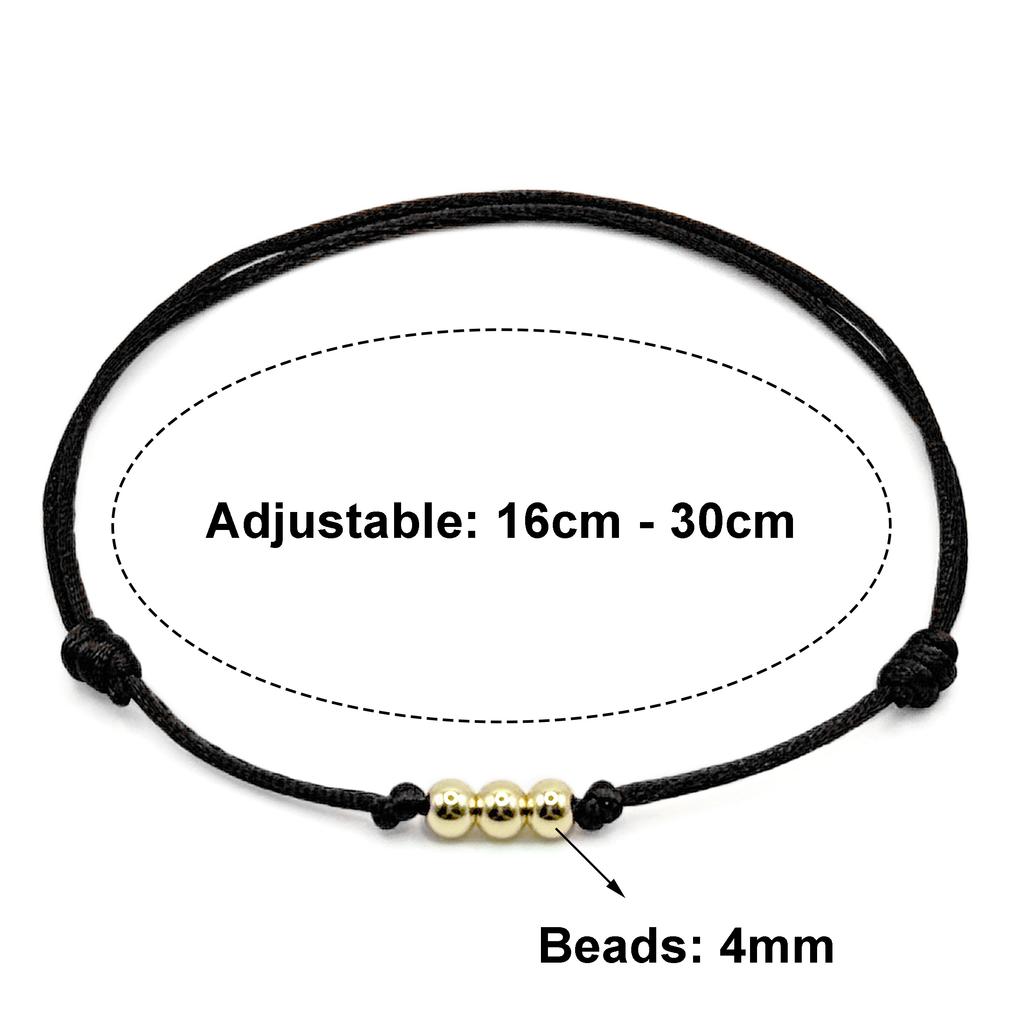 Braccialetto Filo Rosso per Donne Uomini Regolabile Nodo Fatto a Mano Braccialetti Corda Rossa Amuleto per Protezione e Fortuna Charme Gioielli
