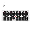 Button Repair Decoration Control Button Decal Climate Control Replacement Car Interior Stickers