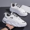 Sportschuhe 2023 Frühjahr und Sommer Neue Herrenschuhe Leichte Laufschuhe Dicke Sohlen Daddy-Schuhe Atmungsaktive Sport-Freizeitschuhe mit Mesh-Oberfläche