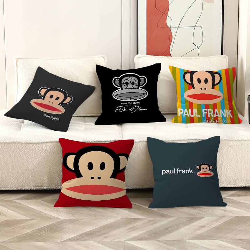 Classic Fashion Logo PPaulS FFrankS Cushion Cover Decorative Pillow Sofa Home Decor Case Pillow Cases