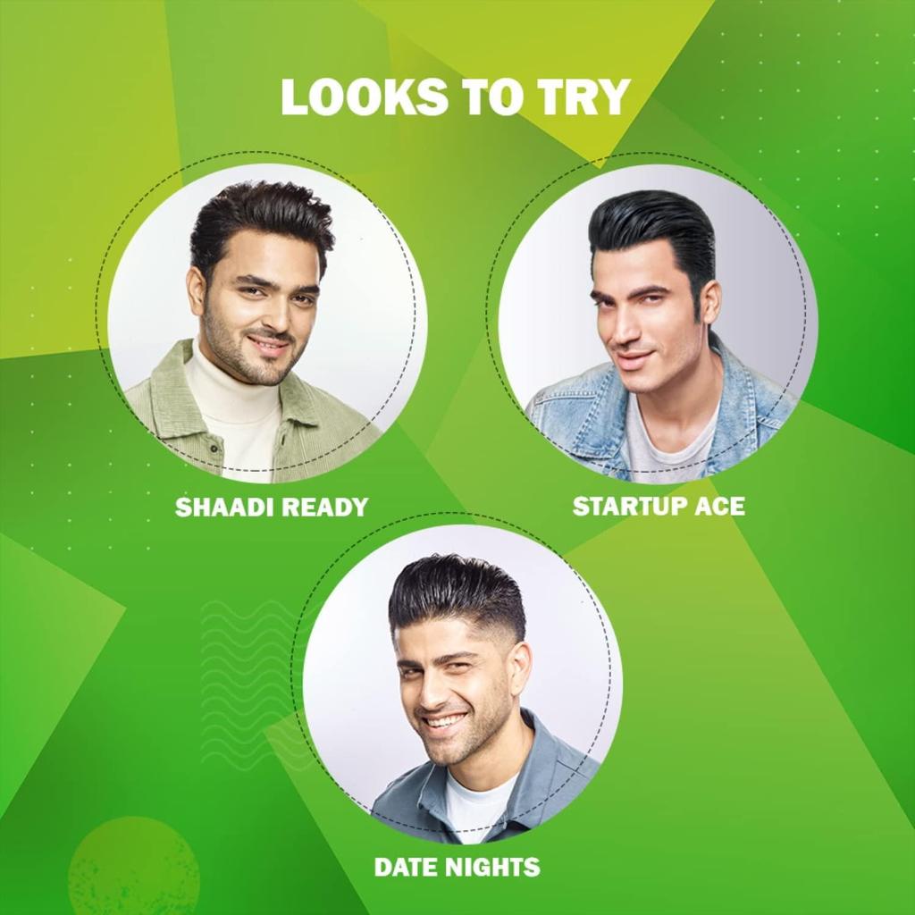 Styling Hair Gel for Men - Party Shine, 250gm | Strong Hold, High Shine |For Short To Medium Hair| No Alcohol, No Sulphate