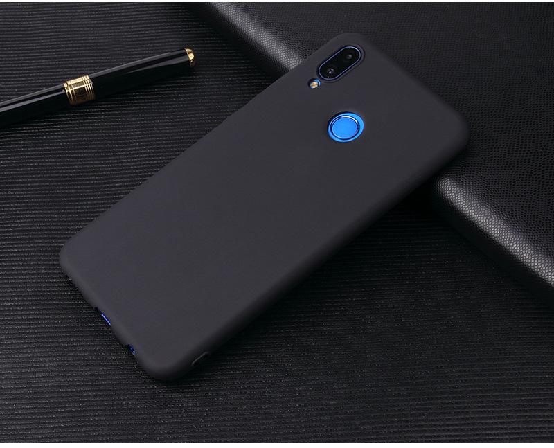 Matte Colorful Soft Silicone TPU Case For Huawei Nova 2i 2 Plus Nova 3 3i 3e Huawei P Smart 2019 P10 P20 Lite P30 Pro Cover
