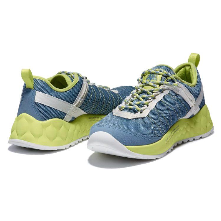 Timberland Solar Wave Comfortable Low Top Casual Shoes Women's Blue Green A2BM4420