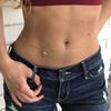 European and American Accessories, Spicy Girl Gold and Silver Star Waist Chain, Waist Accessories, Vacation Beach Belt, Waist Accessories for the Body