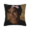 Damon Salvatore The Vampire Diaries Pillowcase Soft Fabric Cushion Cover Ian Somerhalder Pillow Case Cover Home Zipper Xcm