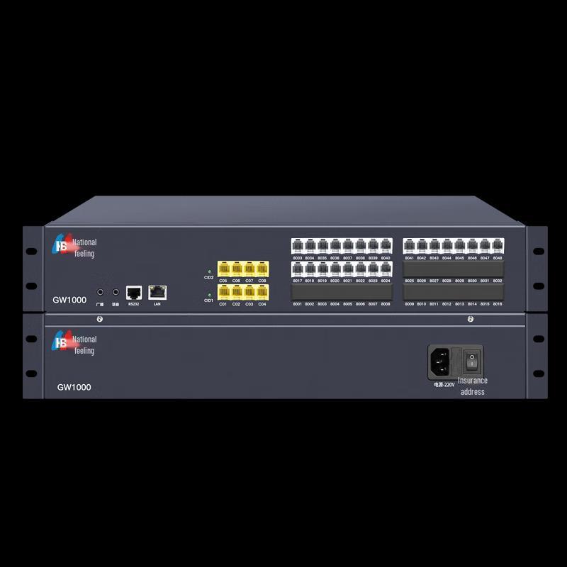 Guowei GW1000 Rack-Mount PBX System (CN Version)