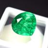 Natural Green Emerald Loose Gemstone 8.85 Ct Colombian Pear Cut for Jewelry Making and Crafts