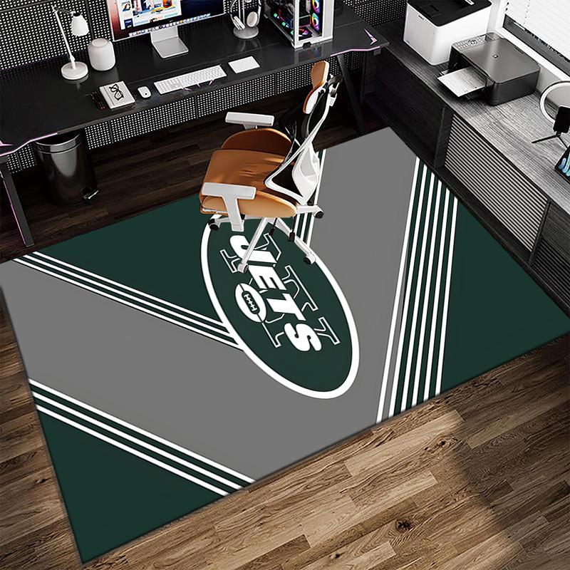 New York Football Logo Carpet, Kitchen Rugs, Yoga Mat, Non-Slip Mats, Rug for Bathroom, Living Room Bedroom, Camping Rugs Christmas Gift