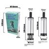 12/24V Electric Fuel Transfer Pump Car Oil Change Fuel Pump Electric Diesel Water Pumping Refueling Tools For Diesel Water Pump