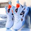 Basketball Shoes Spring and Autumn Trend Fashion Color Matching Leather Casual Shoes Platform Student Outdoor Sports Shoes