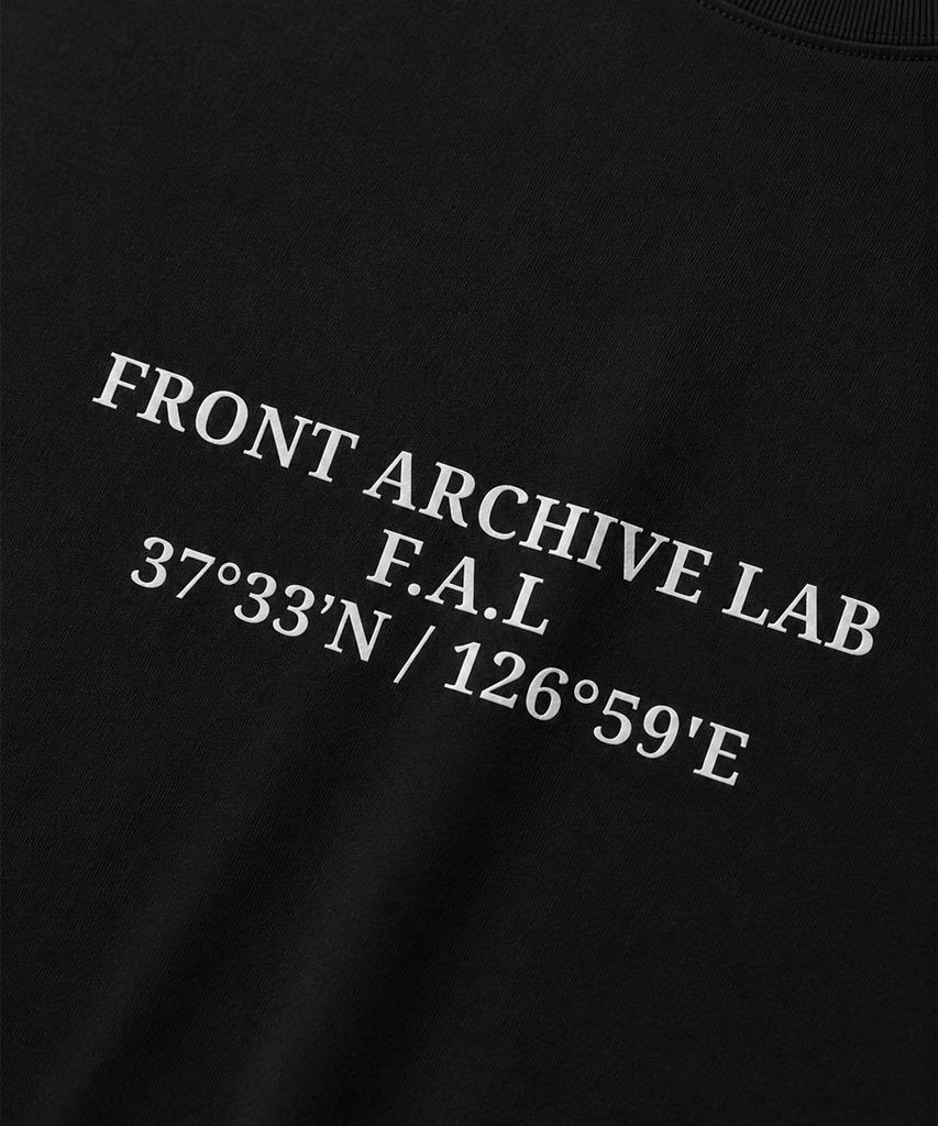 Peulonteuakaibeulaeb Coord Oversized Short Sleeve T-Shirt [Black]