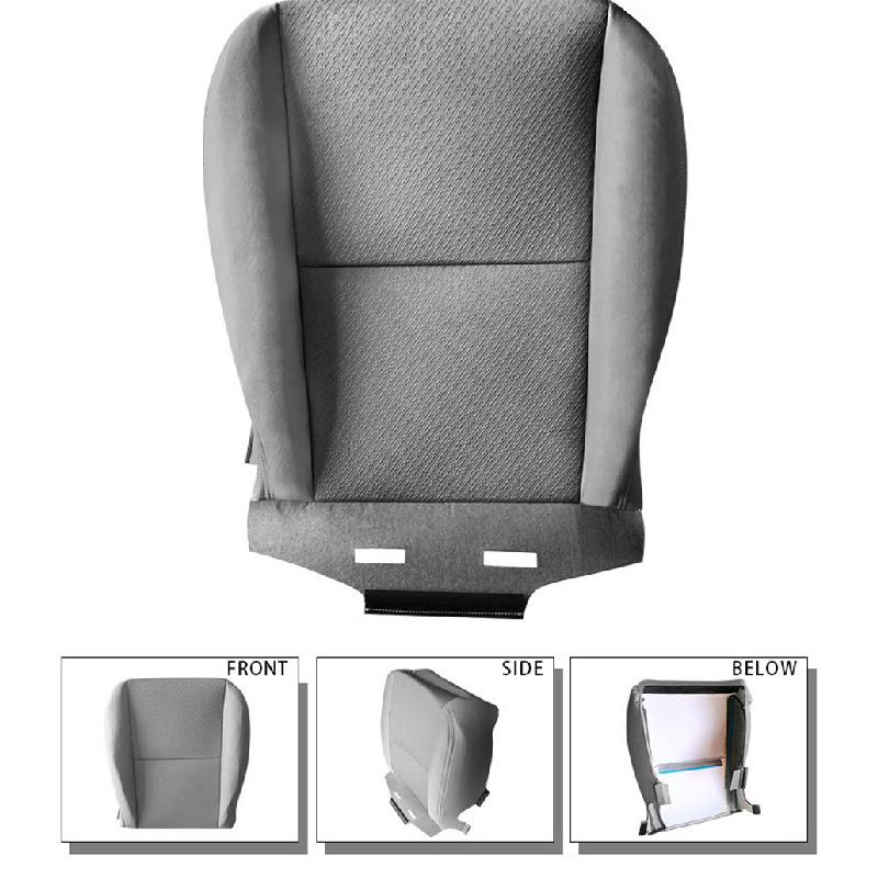 Left Driver Side Bottom Cloth Seat Cover For 07-14 Chevy Silverado 1500 2500Hd