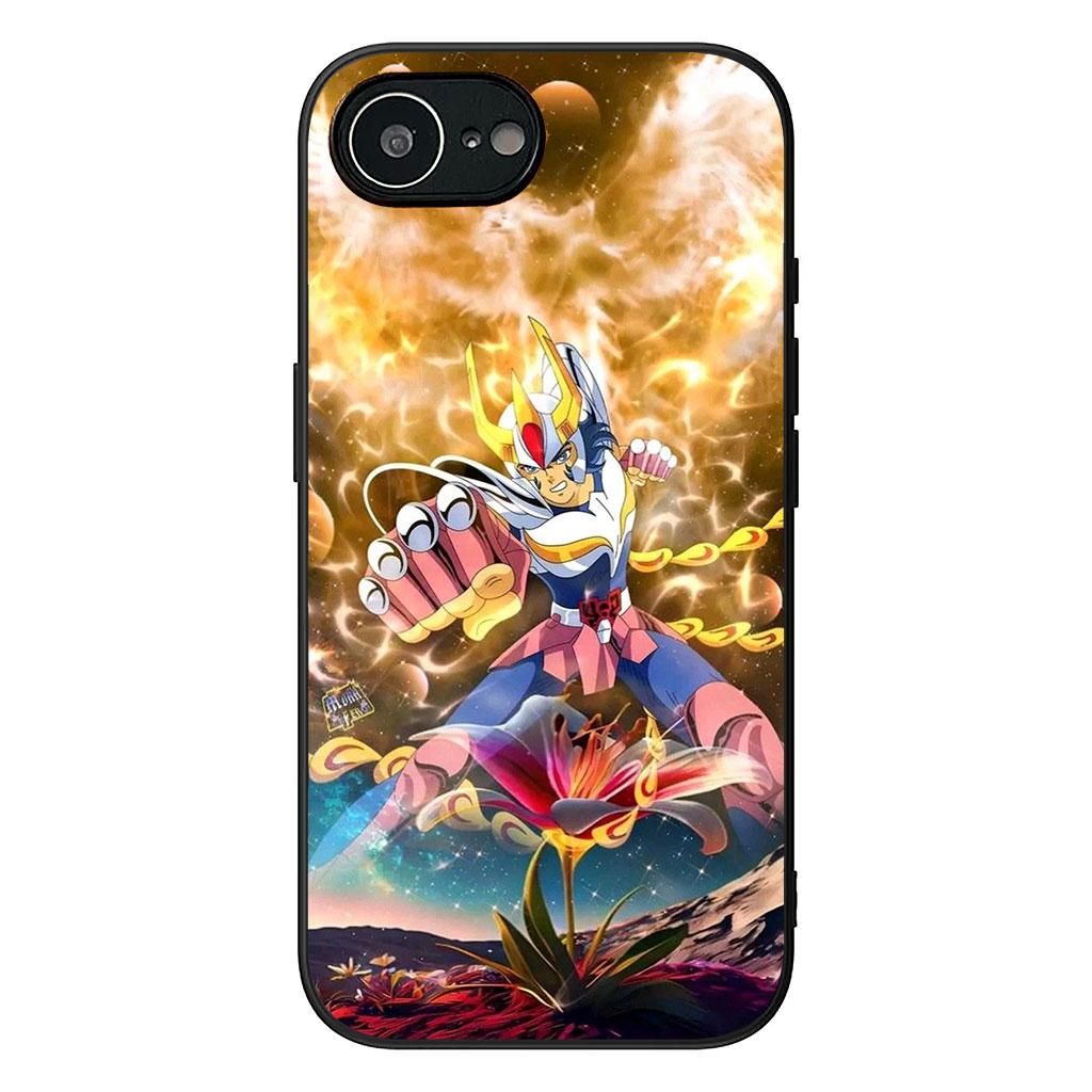 Comics Saints Poster Seiya Casing Phone Cover for Apple iPhone 16 15 14 11 Pro Max 7 8 Plus SE2 SE3 SE 2022 2020 Case