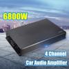 6800W 4 Channel Car Audio Amplifier Stereo Amp Auto Audio Power Amplifier for Car 34x22x5cm