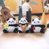 Adorable Wiggle Panda Pendant Plush Toy Cartoon Backpack Charm