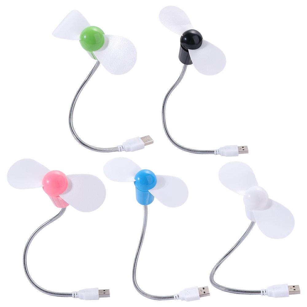 Mini Silent Soft Leaf For Home Bendable Freely USB Electric Fan Ventilador Snake Fan Air Cooler