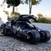 AAZR1 1/18 Classic Movie Car 2008 Batmobile Concept Bat Sports Car Model Diecast Metal Toy Racing Car Model Sound and Light Kids Gifts