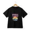 Paris Scenic Grafik T-Shirt Lässig Urlaub Feiertag Eiffelturm Unisex T-Shirt