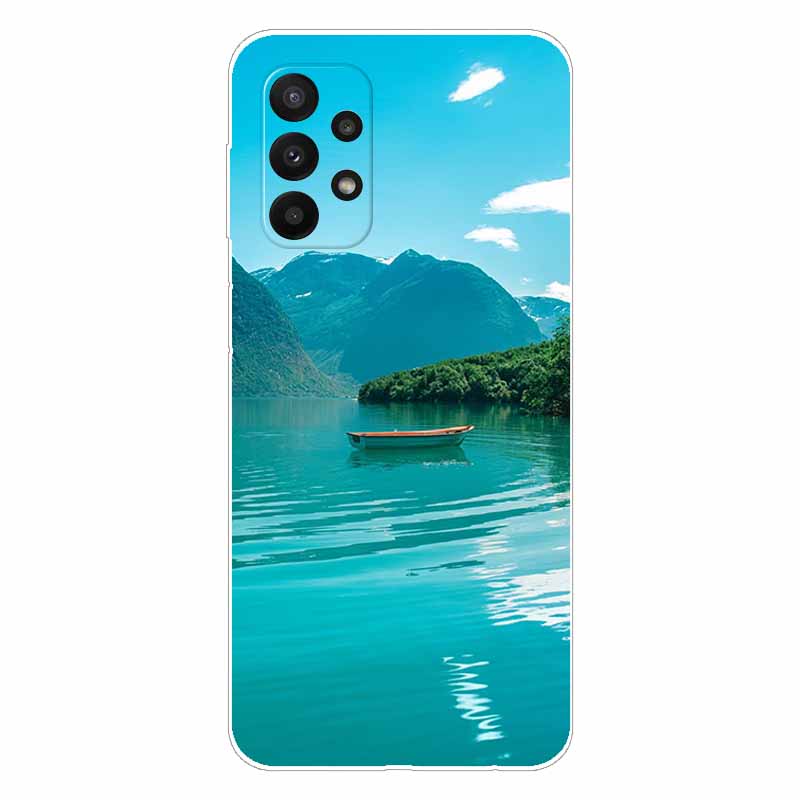 Pro Samsung Galaxy A23 5G Pouzdro Kryt Měkký Silikonový Zadní Kryt Pro Samsung A23 4G 6.6'' Nárazuvzdorné Pouzdro Kryt Fundas A 23 Malované