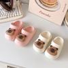 kids Slippers Summer Boys Girls Anti-slip Wearable Cute Baby Cartoon Bear Hole Shoes Wholesale Toddler Sandals