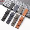 18mm 19mm 20mm 22mm Genuine Leather Watch Strap Band Universal Watchband Retro Bracelet Quick Release Bar Wristband Accessories