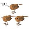 Unique Bird Statues for Birthday Gifts Rustic Metal Birds Decoration, Outdoor Garden Statue Decorative Ornaments, Collectible Animal Figurines