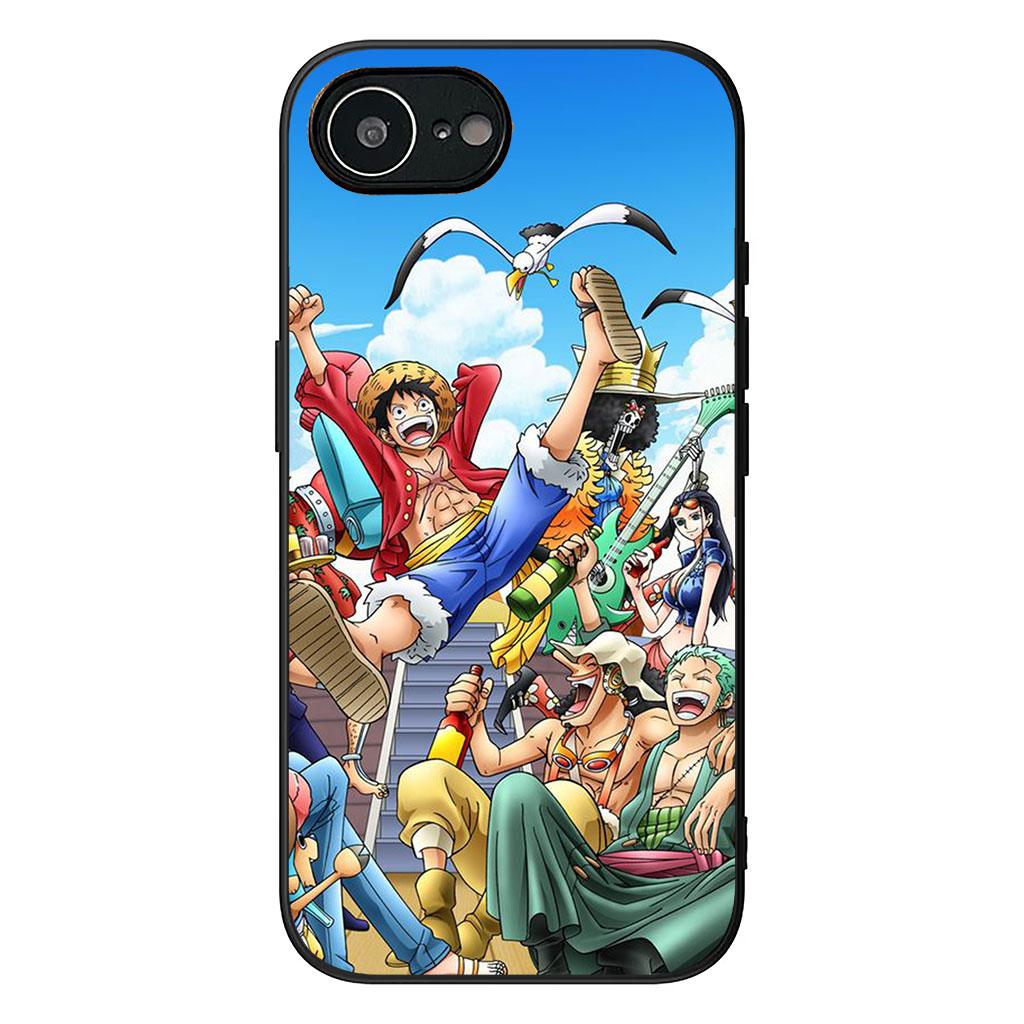 Cartoon Zoro One Sanji Pieces Luffy for Motorola Moto G54 G05 G24 G55 G75 G85 G15 G57 G86 Power Edge 50 30 Fusion neo Pro Case