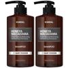 Honey & Macadamia Nature Shampoo Baby Powder Scent, 1.058L, 2 Ea.