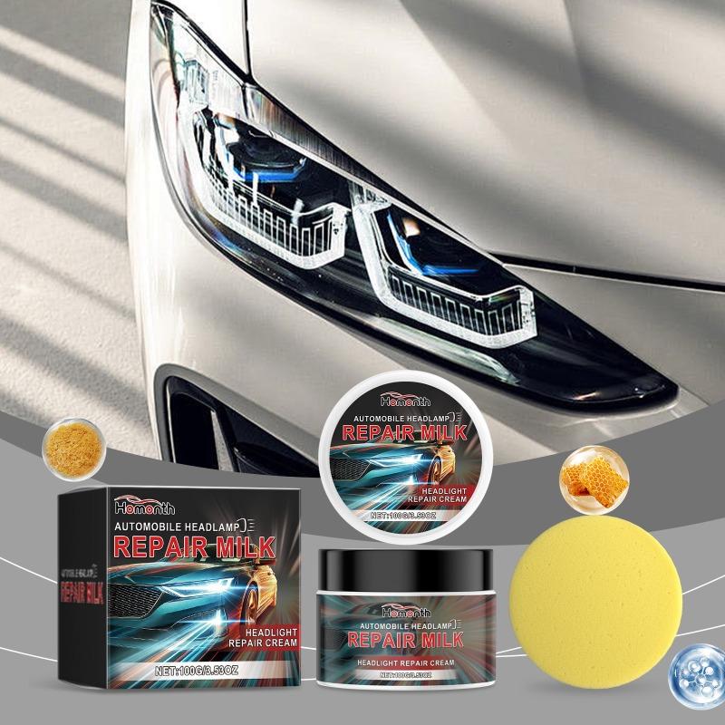 Automotive Brightness Refurbishment Agent Automotive Headlight Repair Kit Headlight Scratches Yellow Refurbishment Plating Agent