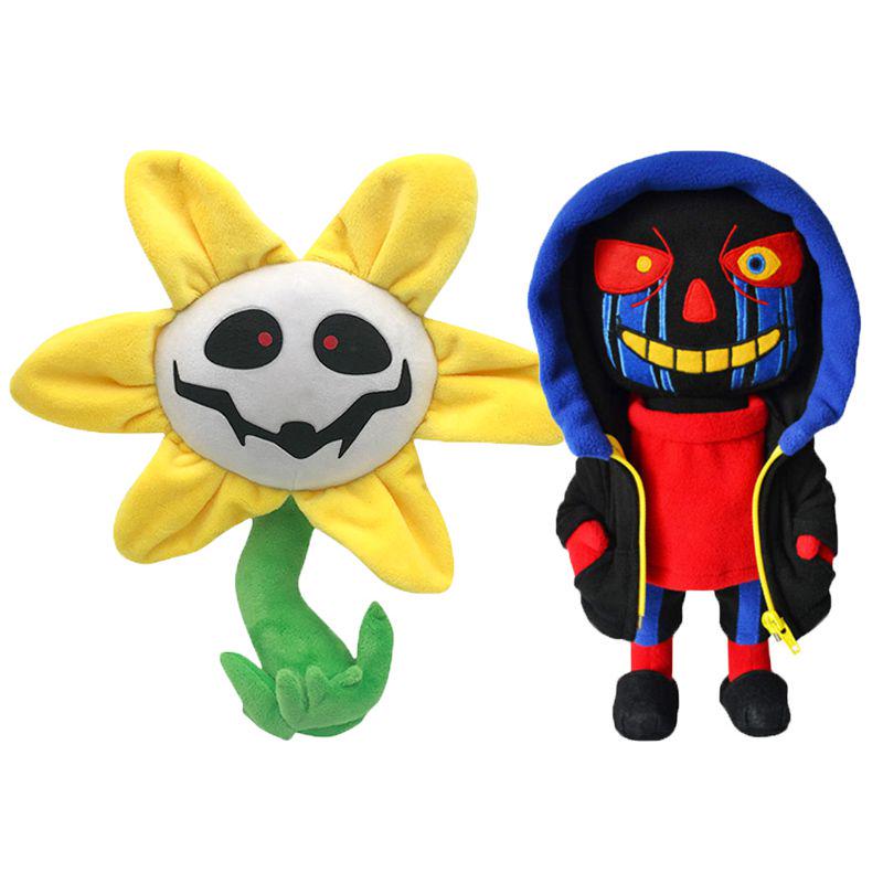 Deltarune Undertale Zombies Boss Flower Plüschfigur, weiche und farbenfrohe Stoffpuppe für Fans