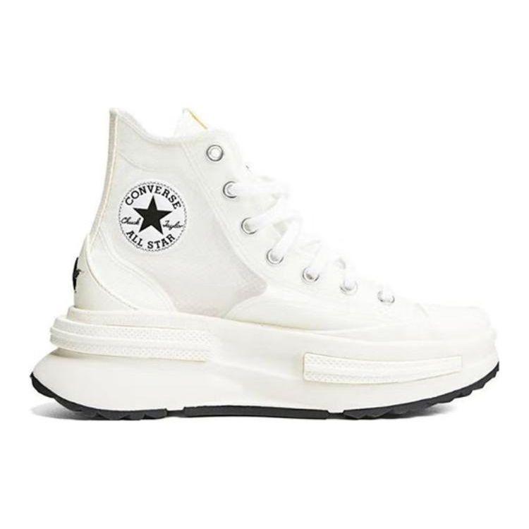 Converse Run Star Legacy CX High Vintage White Men Sneakers Cream Egret Black A06080C