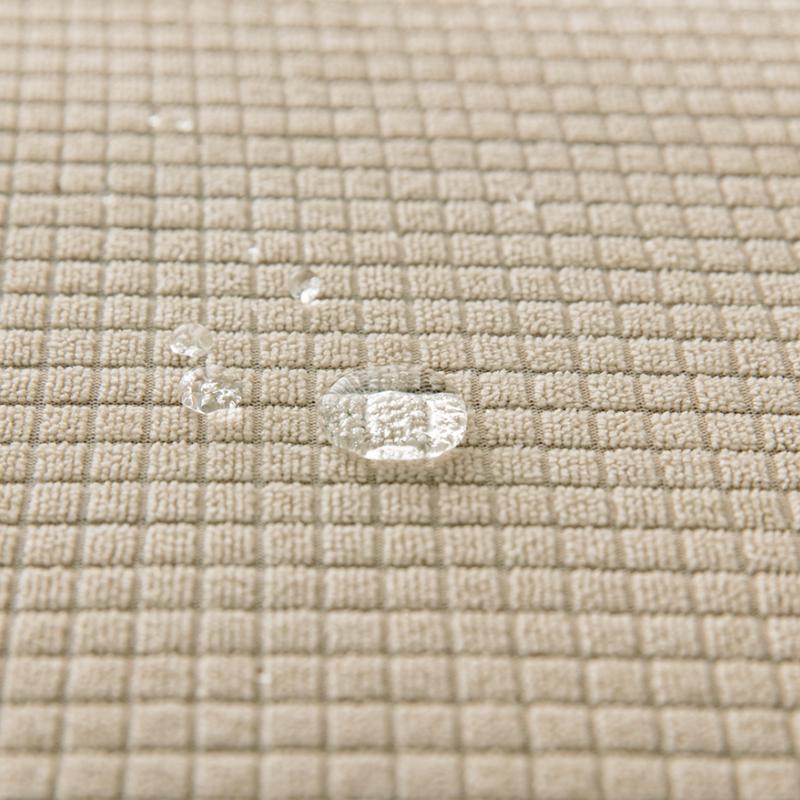 Spandex Jacquard Dining Room Chair Seat Covers WaterProof Removable Washable Elastic Cushion Upholstered Dining Chair Slipcover