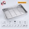 Xiyao Stainless Steel Draining Tray with Rack