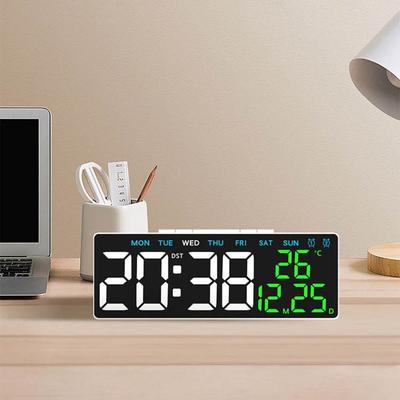 Temperature Digital LED Clocks Multi-functional Display Table Clock  for Bedroom