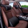 Coussin d'appui-tête de siège de voiture, coussin de voyage en mousse pour le cou, soulagement des douleurs cervicales, coussin respirant pour voiture