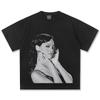 Rihanna Graphic TShirt Unisex Oversized Pop Singer Casual Cotton Short Sleeve Trendy Streetwear Fashion Top