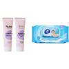 Meijianjing Hand Cream & Vinda Baby Wipes Bundle