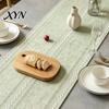 Natural Fabric Table Runner Cotton Linen for Dining Table, Nordic Minimalist Long Desk Tea Kitchen Coffee Rustic Home Decor