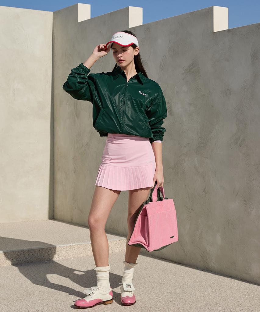 Candini Pink Pastel Pleated Skirt