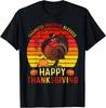 Happy Thanksgiving For Turkey Day Family Dinner Men Women T-Shirt S-5XL Q3412