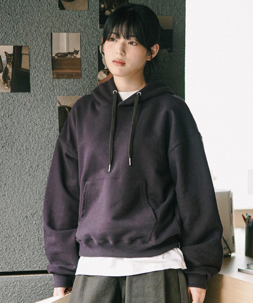 [2Pack] Day Cut Crop Oversized Hoodie Kjhd2649 (A Type)