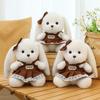 Niedliche Meila Hase Plüschpuppe 8 Zoll Maschinenpuppe Kleiner Hase Neujahrsgeschenk Freundin Bestie Puppe
