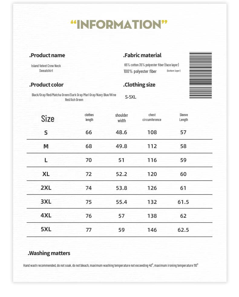 GENIOLAMODE Herren Fleecegefüttertes Rundhals-Pullover-Sweatshirt