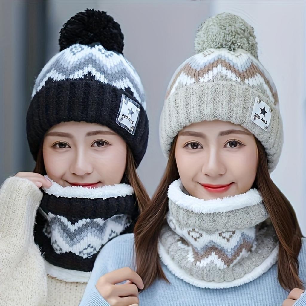 Recomendação de Novo Produto de Inverno! Versão Coreana Gorro Quente para Ciclismo Gorro de Fio Tricotado, Moderno e Prático