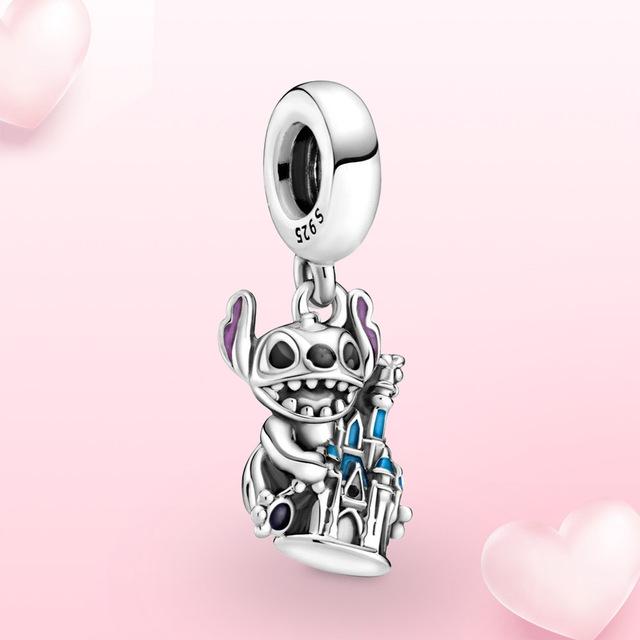 100% 925 Sterling Silver Charm Millennium Falcon Dangle Charm Fit Original Fashion Jewelry Women Bracelet DIY Gift