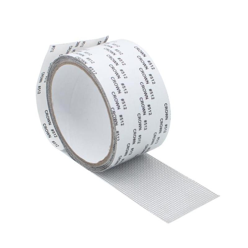 Kit de réparation de moustiquaire de fenêtre et de porte, ruban de réparation de trou de fenêtre en maille textile domestique