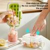 Ice Cube Mold 2-in-1 Ice Tray And Storage Cup Leakproof Seal Push-Type Ice Removal Food-Grade Ice Kettle Portable Ice Maker for Drinks