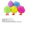 Glowing Fuzz Chick Toy Stress Relief LED Light-up Fuzz Ball Squeeze Toy Anxiety Reduction Portable Travel School Office Fidget Toy